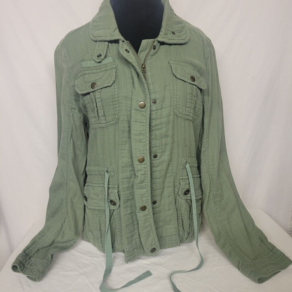 American Eagle Outfitter Jacket  XL Camo Military Field Utility Cargo
